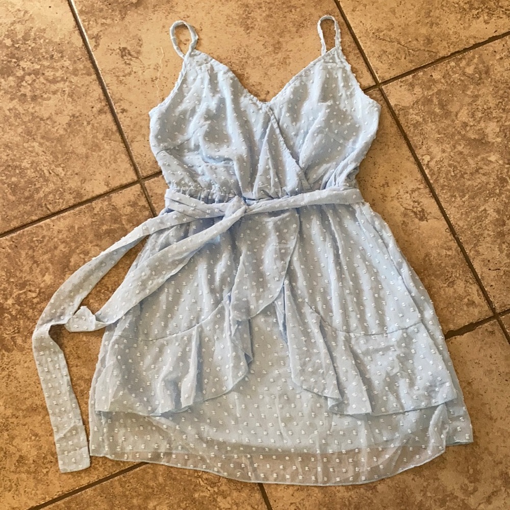 Light blue dress